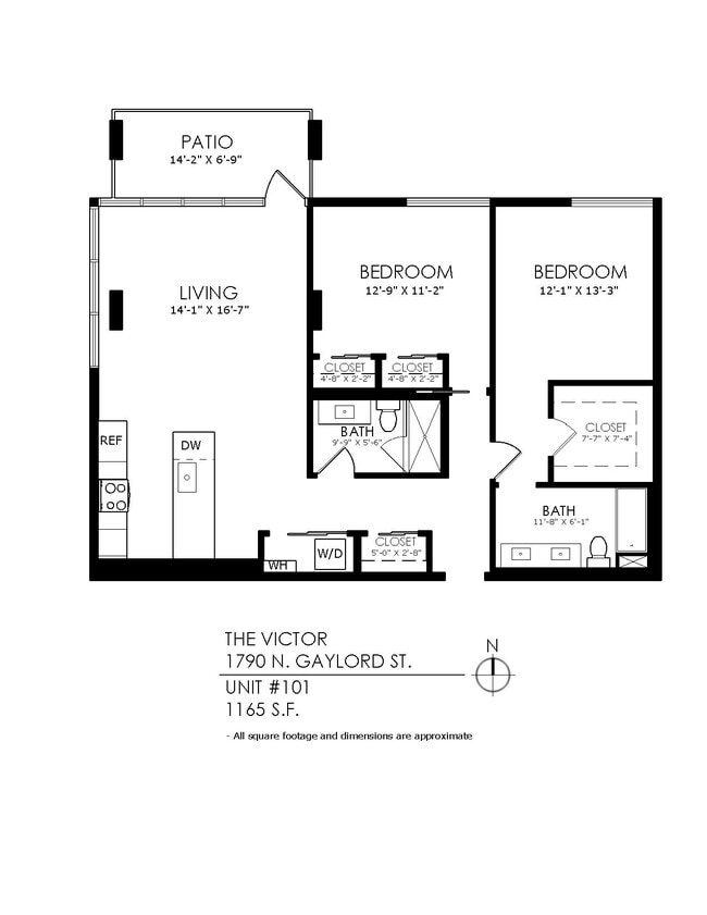 Floorplan - The Wheatley Flats