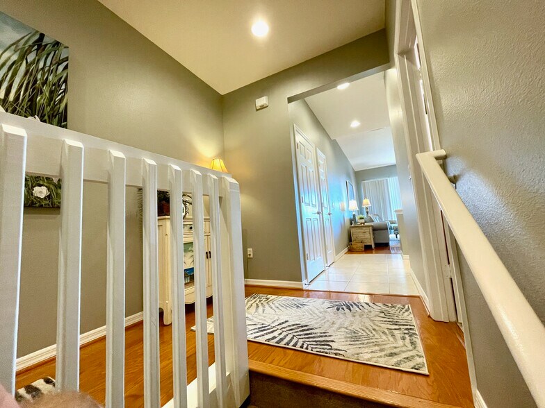 top of stairs - 7230 Hamilton Rd