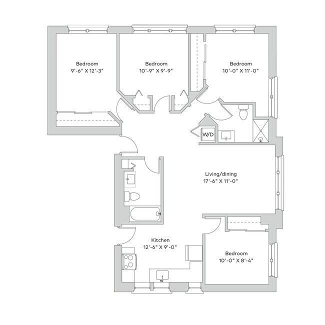 Floorplan - 5326-5336 S Greenwood Ave