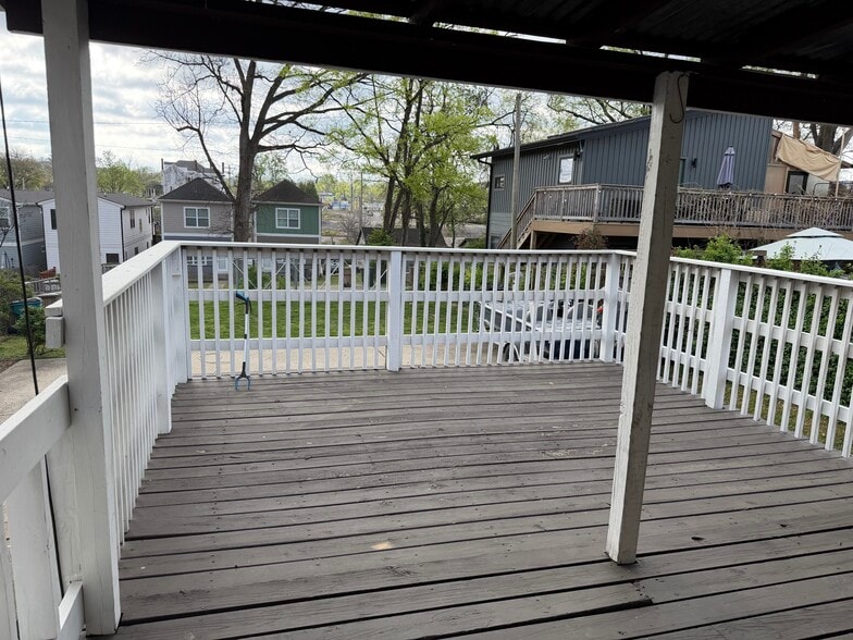 Large Deck Partially Covered - 2418 Brasher Ave