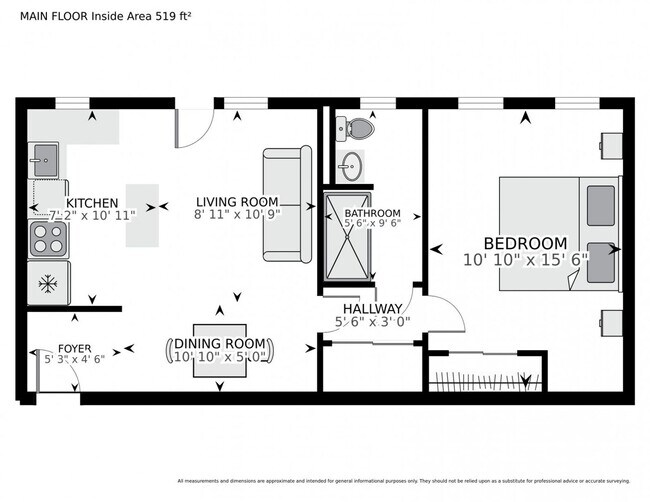 Building Photo - Sunny 1br with Balcony in Columbia Heights!