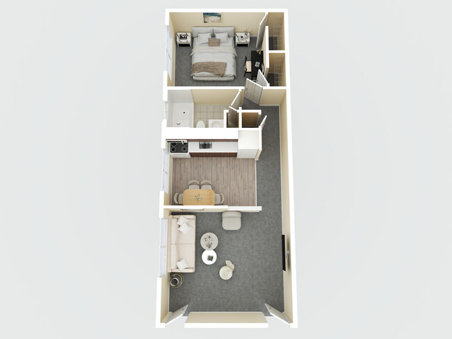 Floor Plan - The Niche at 7th Street Gardens