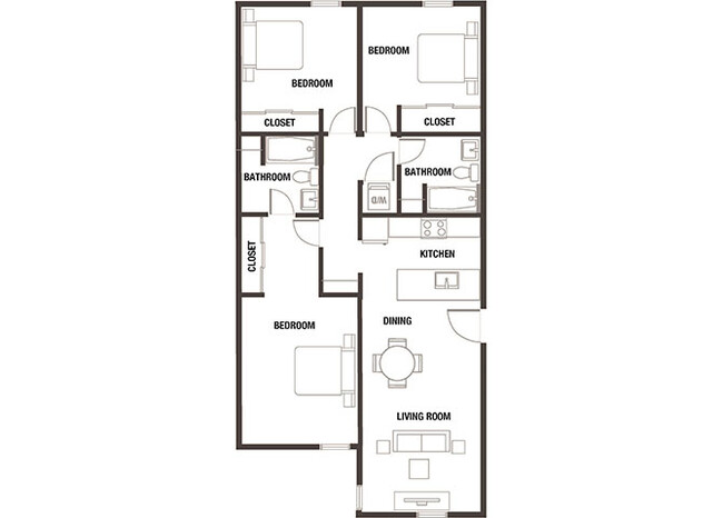 Floorplan - The Watercooler Apartments