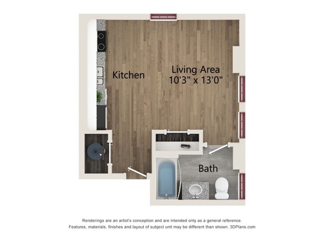 Floorplan - Starr High Studios