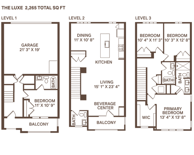 Floorplan - Meridian at CityPlace
