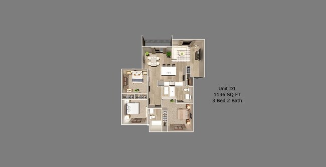 Floorplan - Nisqually Landing Apartments