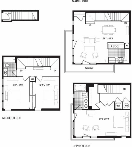 Floorplan - The Clarendon