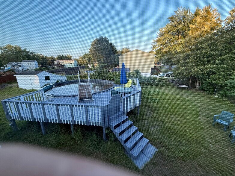 Yard with pool - 8357 Redwing Dr