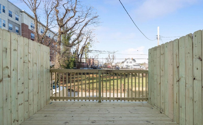 back patio off of kitchen - 2608 Loyola Northway