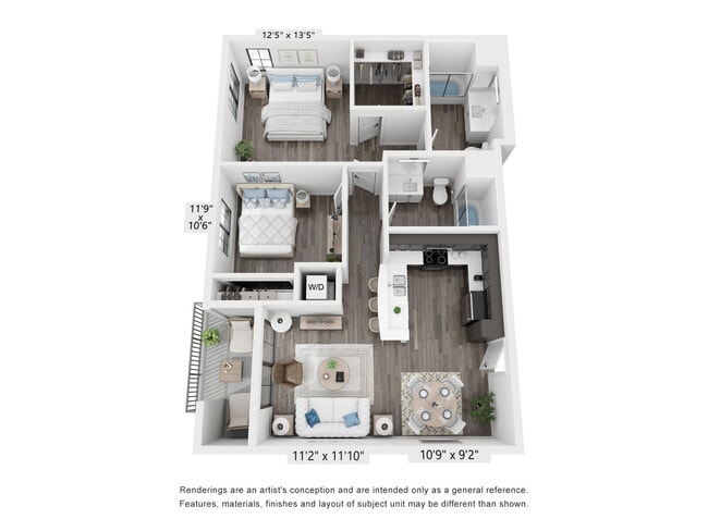 Floorplan - The Residences at 5020
