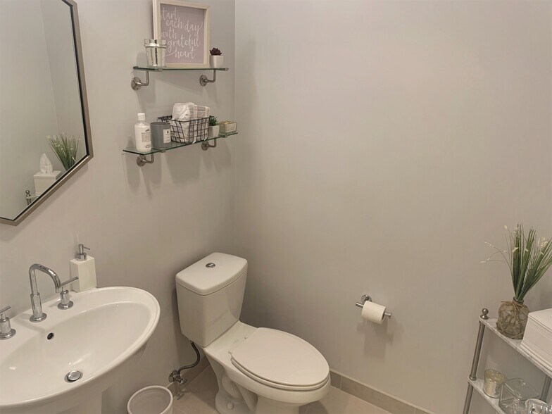 Half bath for guests - 400 4th Ave S