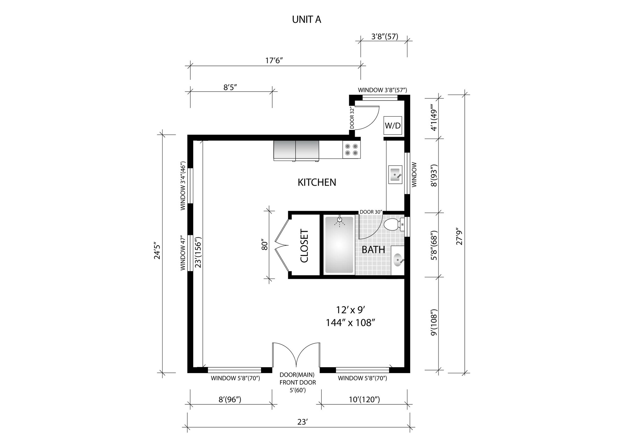 Floorplan - 1650 E Walnut St