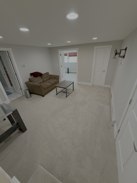 basement living room - 4626 MacArthur Ln