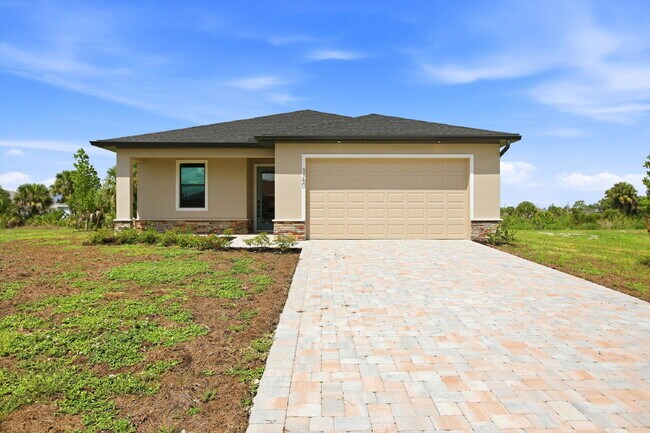 Building Photo - New 3/2 Pool Home for Rent on Canal, Fenced Yard, Pets Welcome. Your Dog Approves of This Backyard