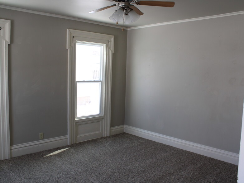 Bedroom 2. Also with brand new carpet. - 28 5th St