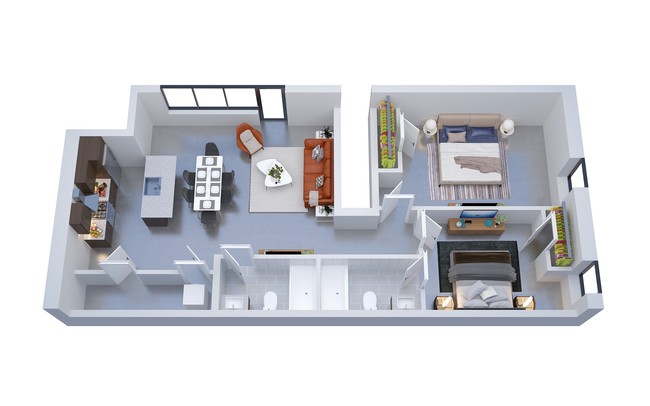 Floorplan - Peanut Factory Flats