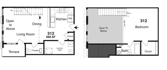 Floorplan - Turbine Lofts