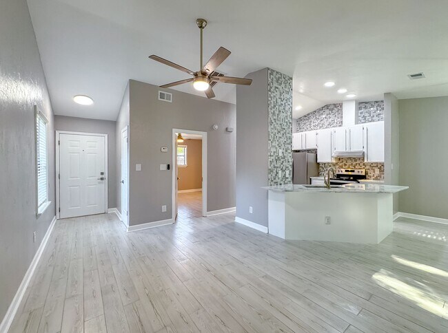 Building Photo - MODERN & Redone 1/1 w/ Tile Floors Throughout, Stainless Appliances, Granite Counters, Washer/Dry...