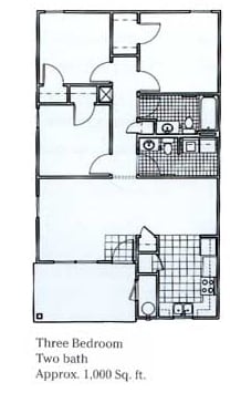 3BR/2BA - Santree Commons