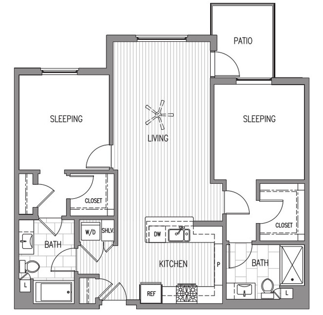 Floorplan - Instrata Little Italy