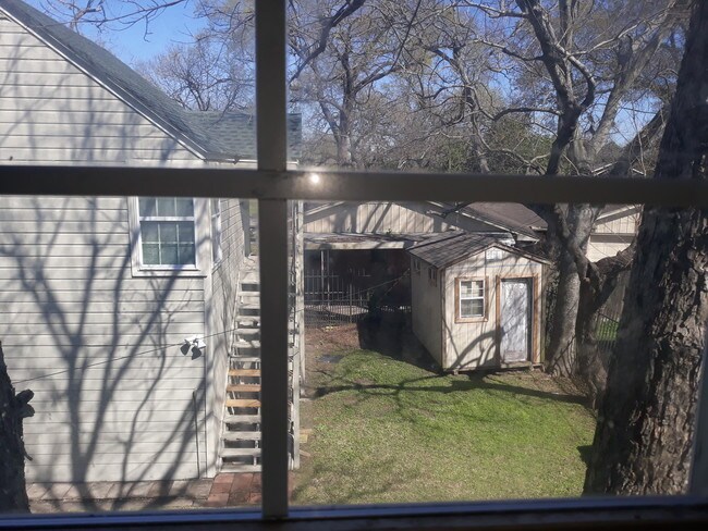 Backyard View from Upstairs - 2021 Santa Rosa St