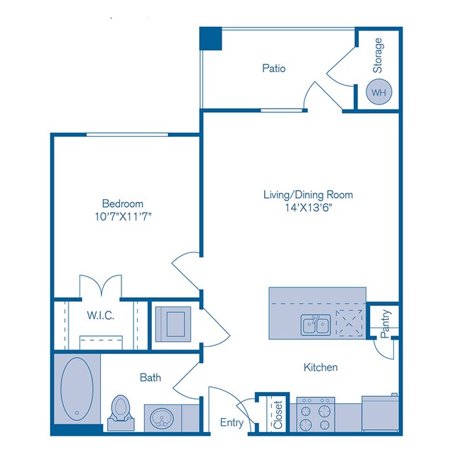 Floorplan - Bridge at Southpark Meadows