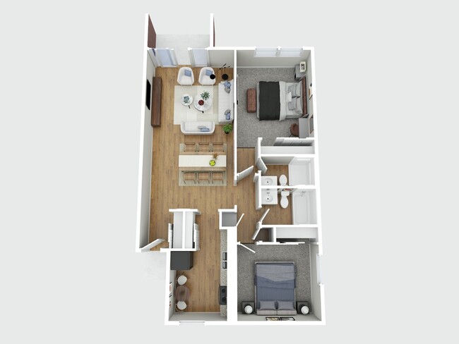 Floorplan - Woodmere Apartments