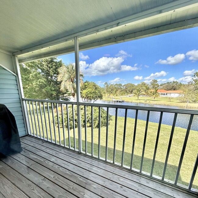 Screened deck view - 1582 Trafalgar Ln