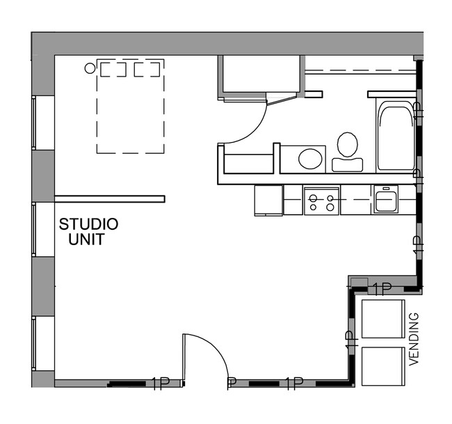 Floorplan - 340 Sibley Street Lofts