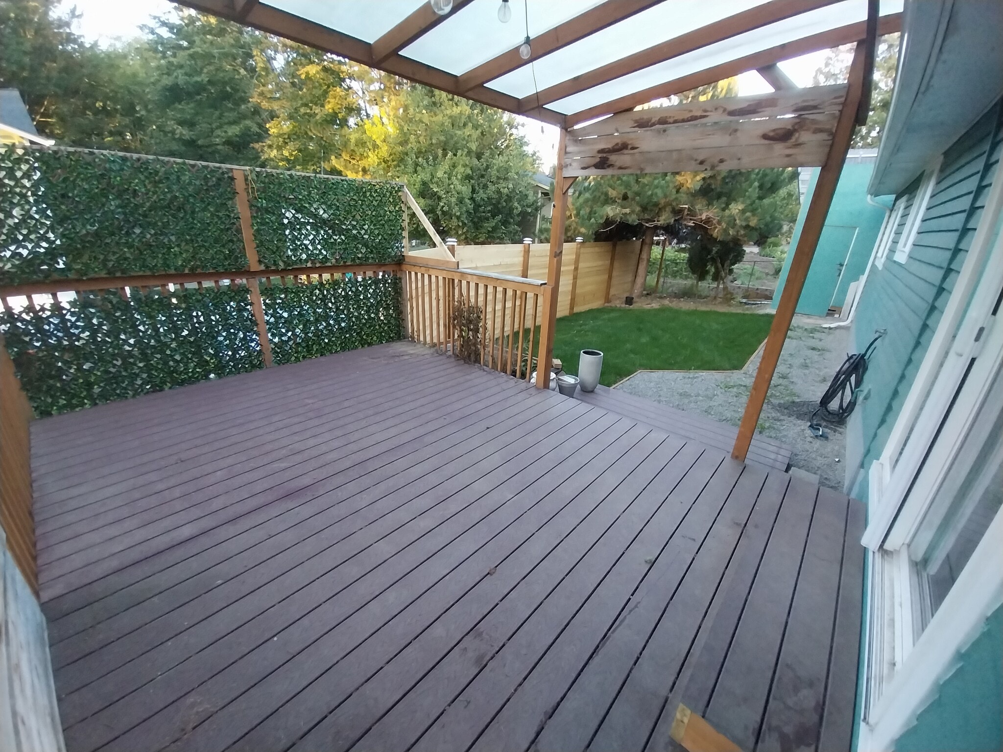 Enclosed Back Yard with Deck - 13658 SE 192nd St