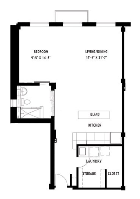 Floorplan - Jemison Flats