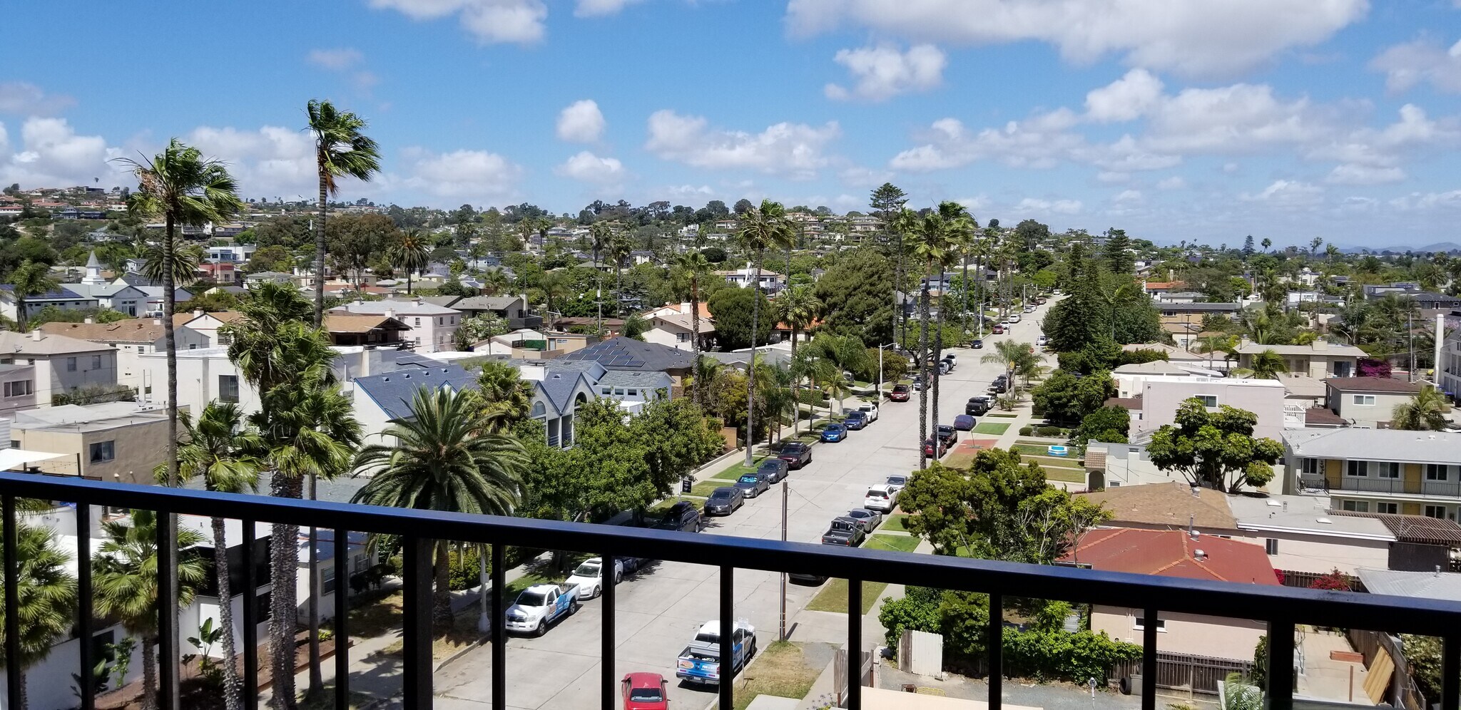 View from private 7th floor balcony - 4944 Cass St