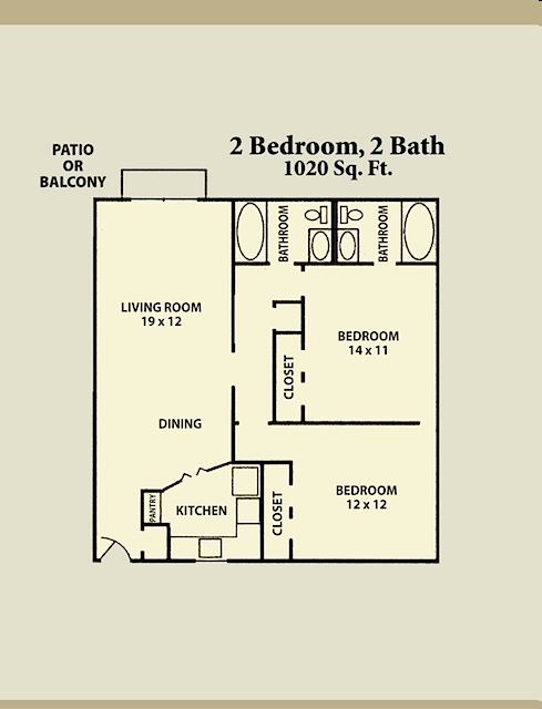 2BR/2BA - Royal Arms