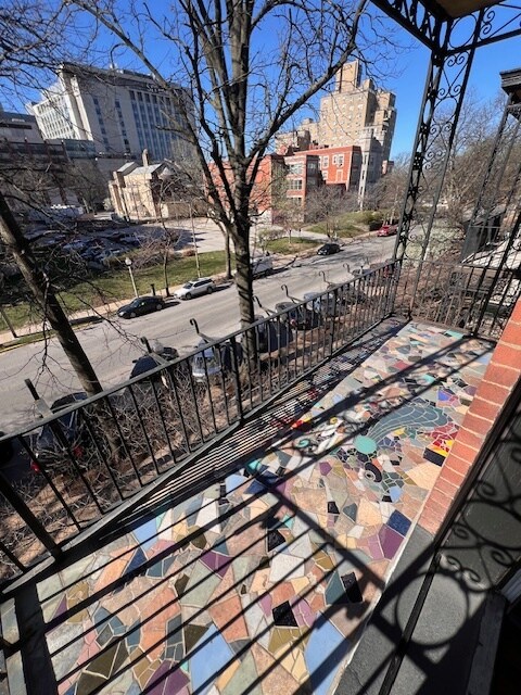 Front Balcony - 4931 Laclede Ave