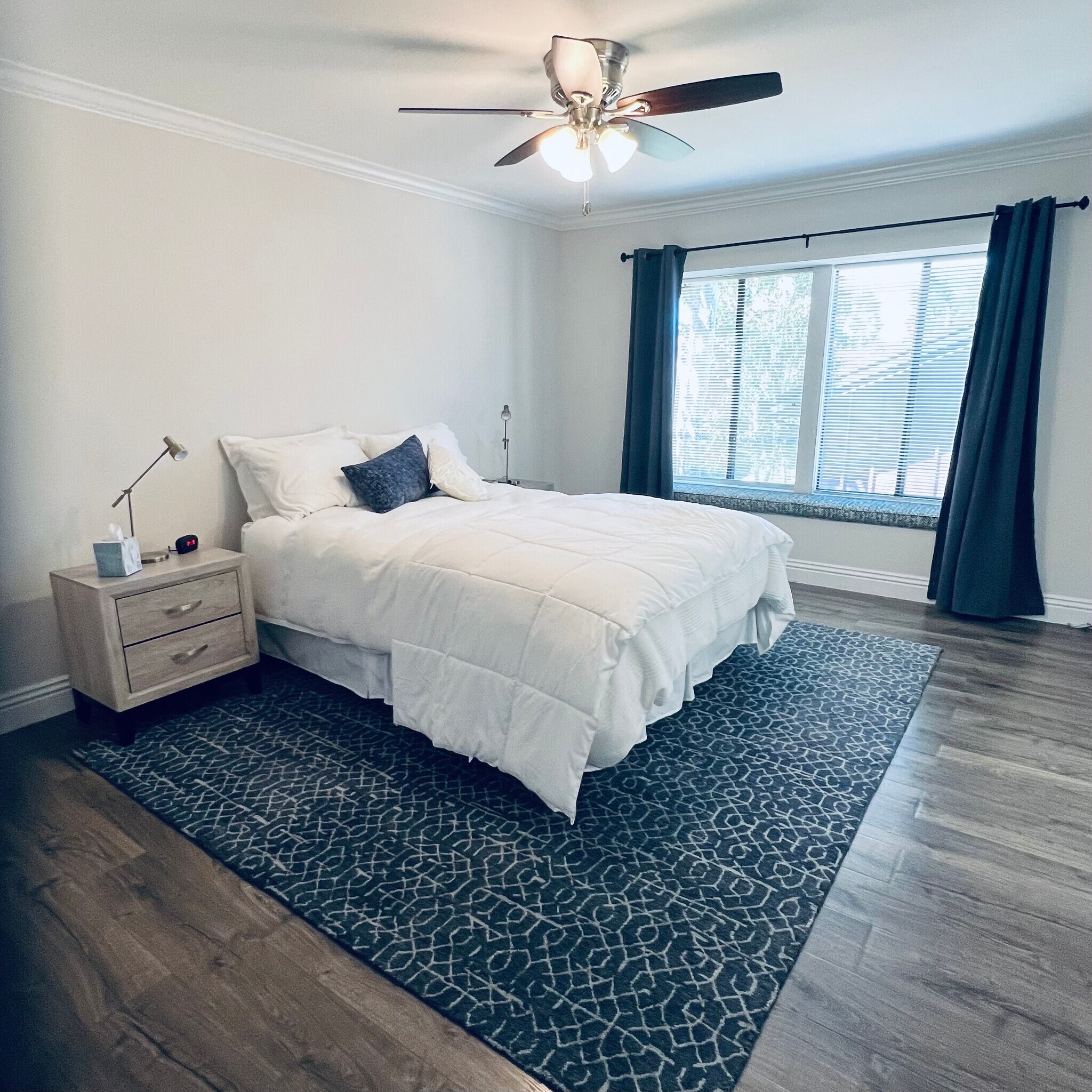 Primary bedroom with walk in closet and bath - 1304 Stonewood Ct