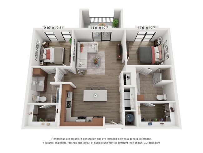Floorplan - Wildhorse Apartments