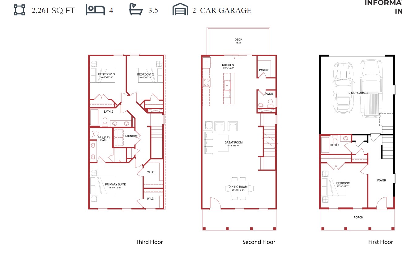 Floor Plan - 15368 Oasis Sun Wy