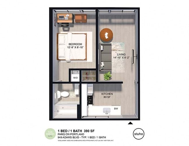 Floorplan - Parq on Portland
