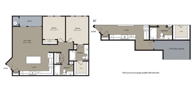 Floorplan - Westerly Apartments