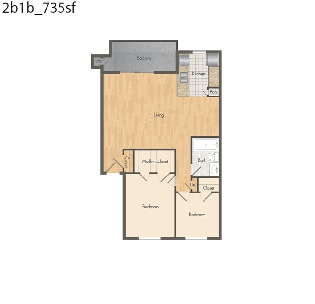 Floorplan - Timbercreek Apartments