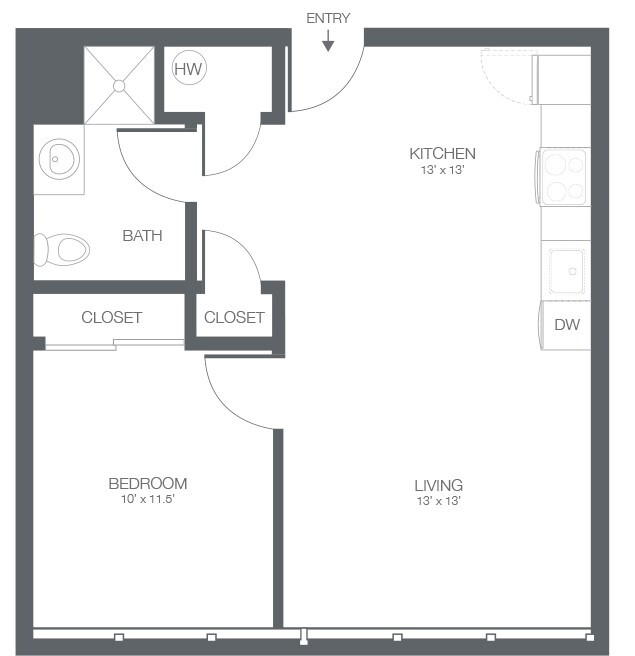 Floorplan - Circle F Lofts