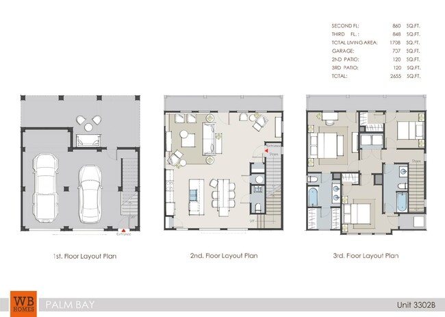 Floorplan - Palm Bay Galveston