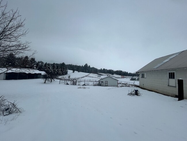 Building Photo - Bigfork Rodeo Farmhouse~ Fenced garden, greenhouse, garage, barn and shop!