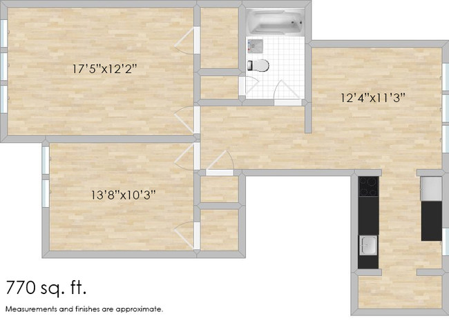 Floorplan - 638-642 Harrison St.