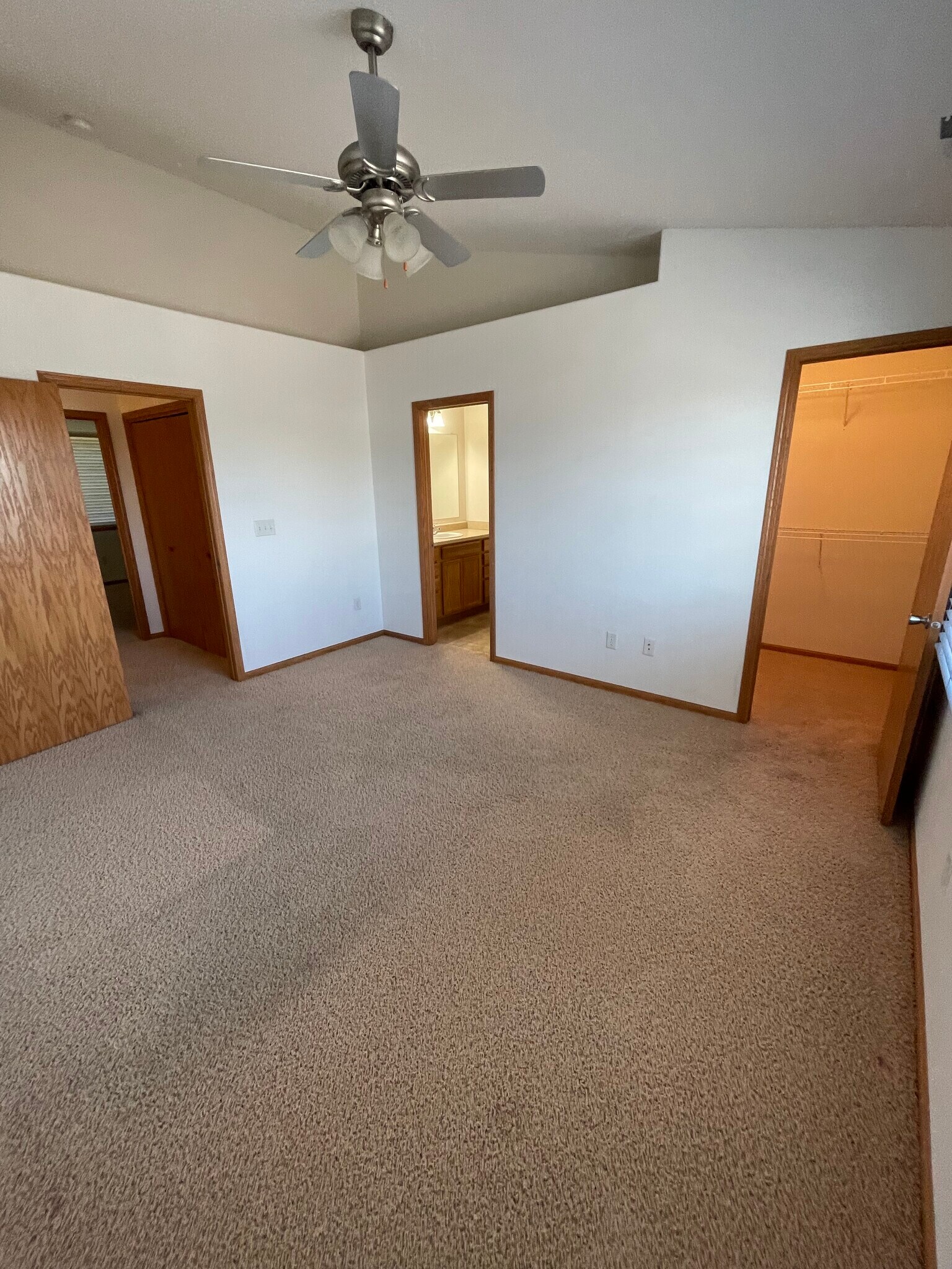 Master bedroom with bathroom and closet - 152 Alydar Dr