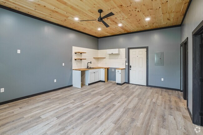 1BR, 1BA - 700SF - Living Room / Kitchen - 3618 Shinnston Pike