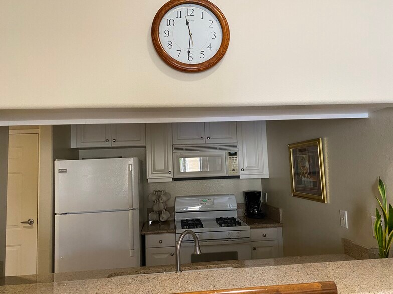 Community room kitchen - 3120 Sepulveda Blvd