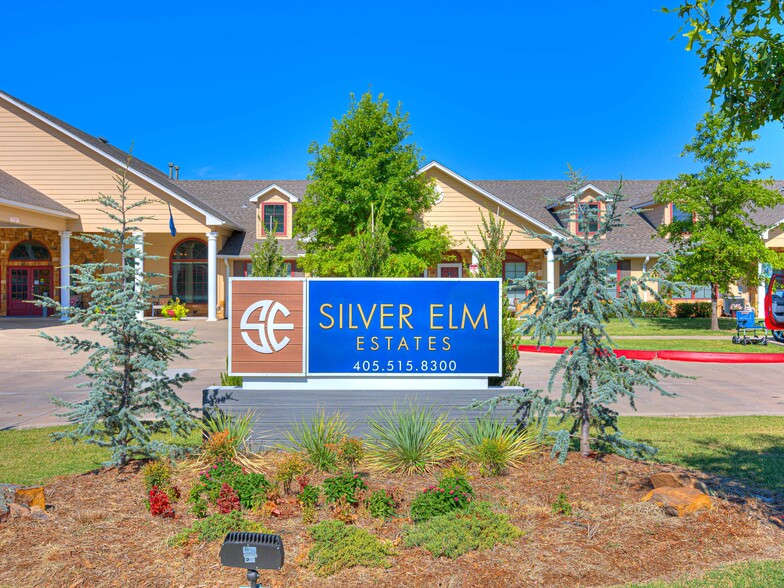 Entrance Sign - Silver Elm Estates of Norman