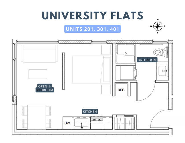 Floorplan - University Flats