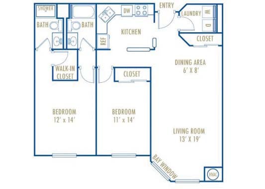 Floorplan - Fountain Place